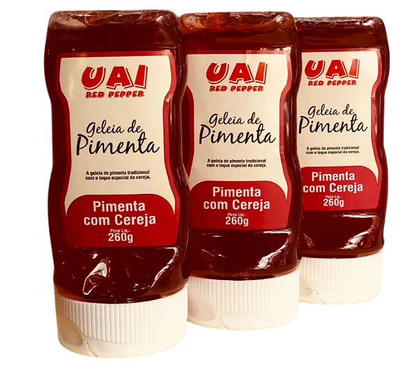 Geleia de Pimenta com Cereja Uai Red Pepper – 260g