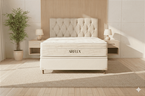 Colchão Airflex com Molas Ensacadas