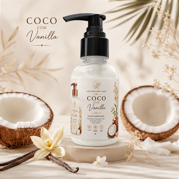 Loção Hidratante Coco com Vanilla 100ml