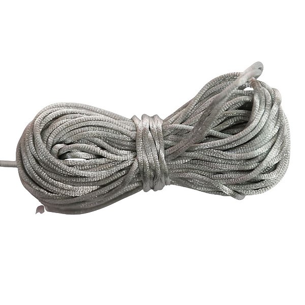 Fio de Seda Cinza Claro