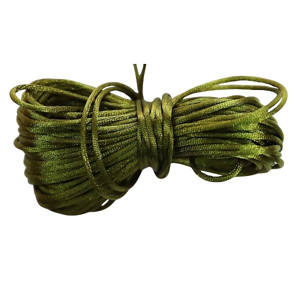 Fio de Seda Verde Musgo