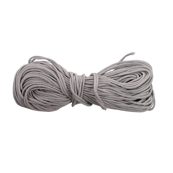 Cordão Encerado Cinza Claro
