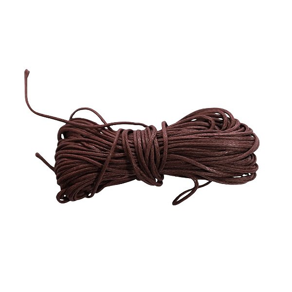 Cordão Encerado Marrom Café