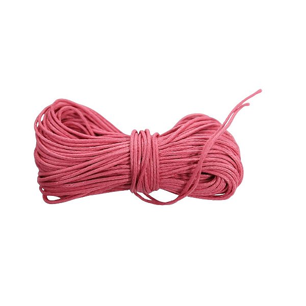 Cordão Encerado Rosa Médio