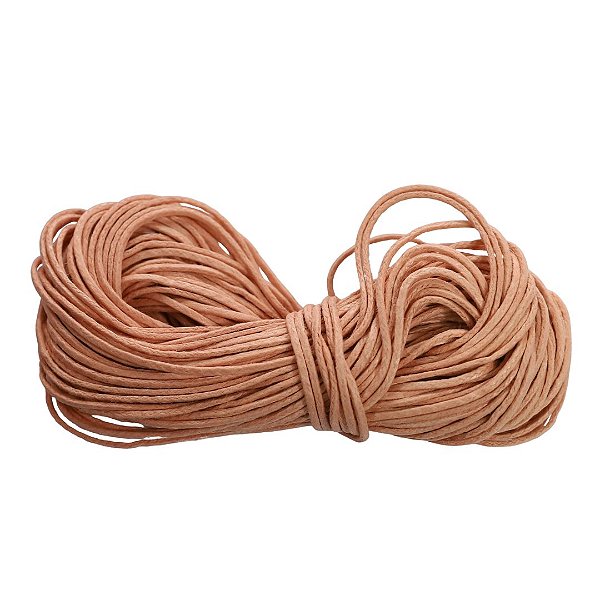 Cordão Encerado Rosa Salmão