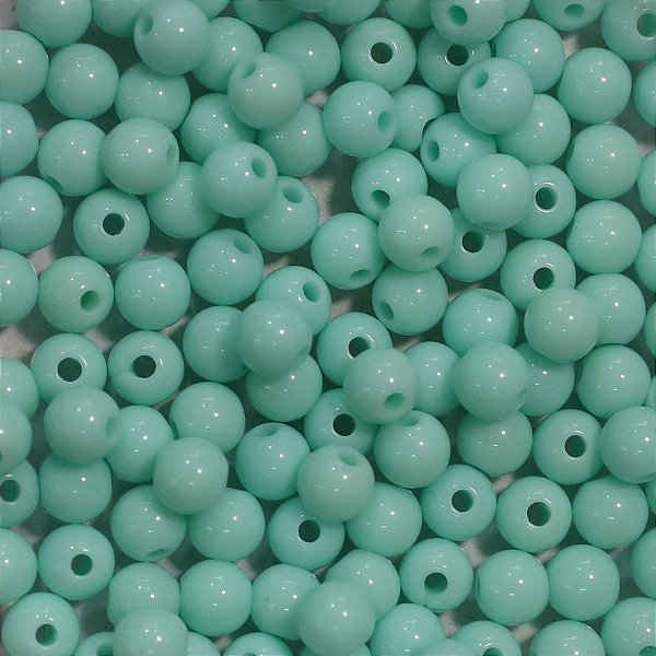 Bola de Resina Verde Menta 0,6mm 250 gramas