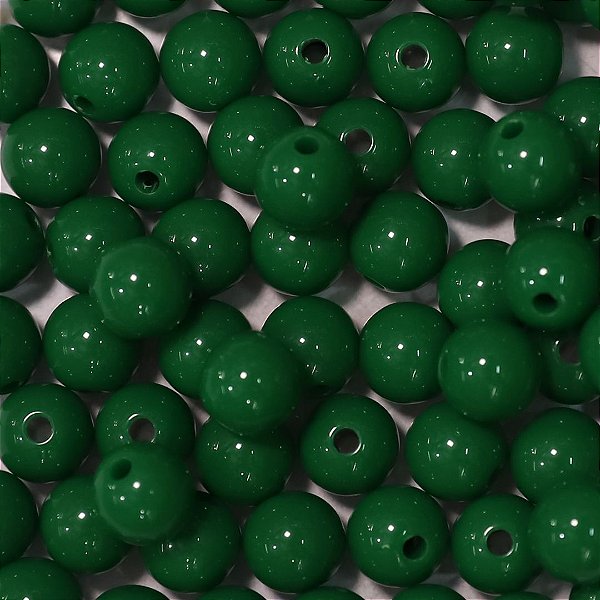 Bola de Resina Verde Bandeira 0,8mm 25 gramas