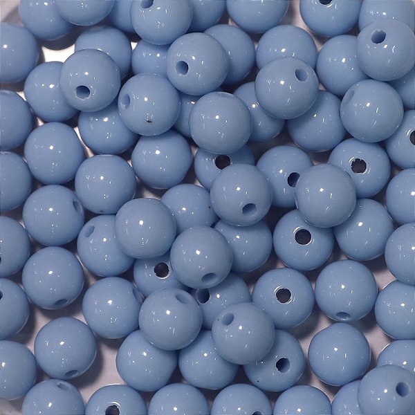 Bola de Resina Azul Celeste 0,8mm 250 gramas