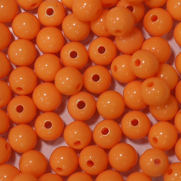 Bola de Resina Laranja 0,8mm 250 gramas