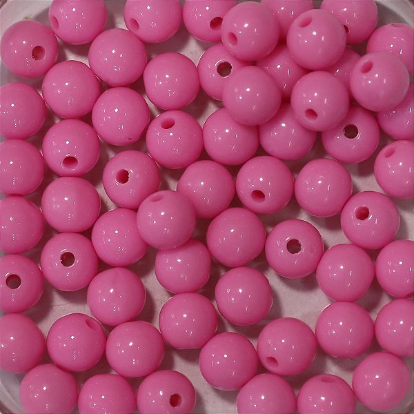 Bola de Resina Rosa 0,8mm 250 gramas