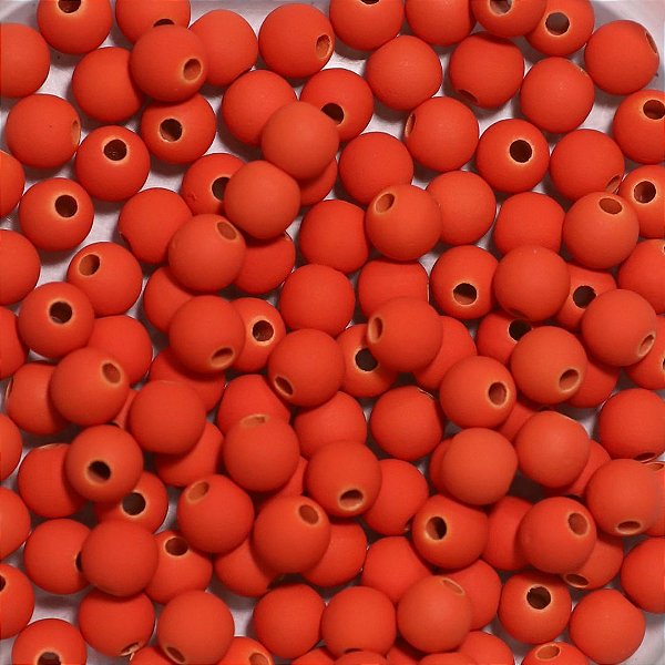 Bola Emborrachada tamanho 0,6mm Laranja