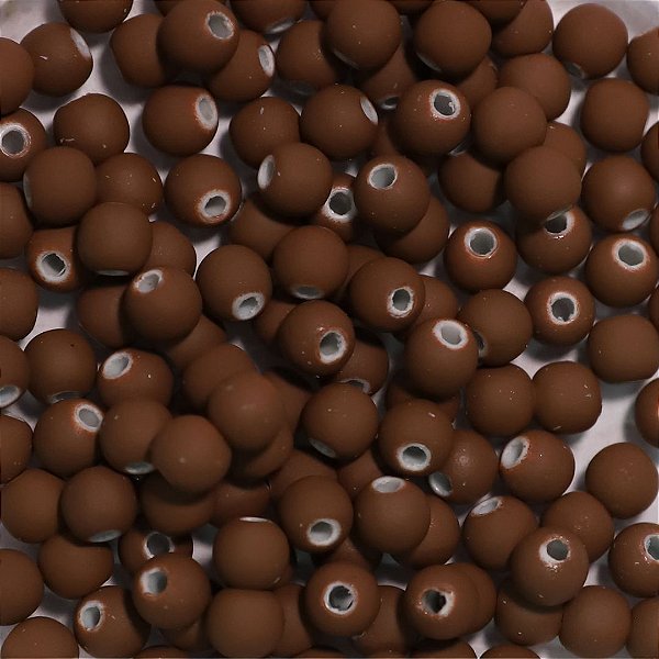 Bola Emborrachada tamanho 0,6mm Marrom