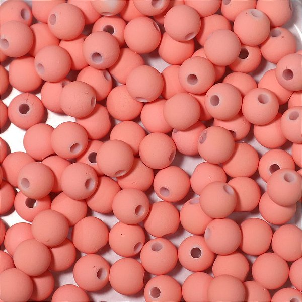 Bola Emborrachada tamanho 0,6mm Rosa Salmão