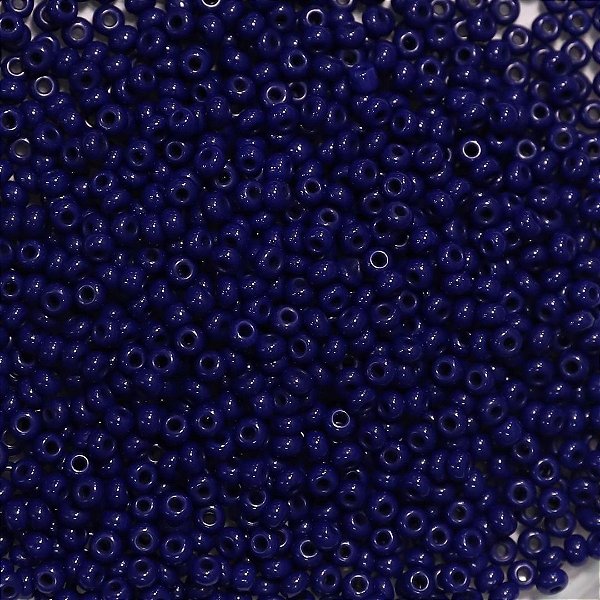 Miçanga Jablonex Azul Marinho Leitoso 0/9