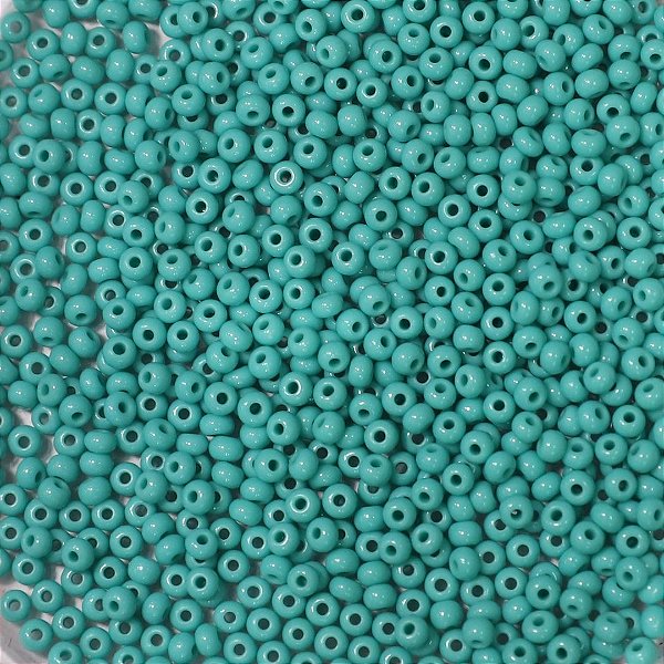 Miçanga Jablonex Verde Turquesa 0/9