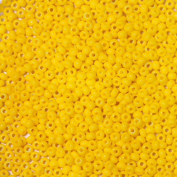 Miçanga Jablonex Amarelo Gema 6/0