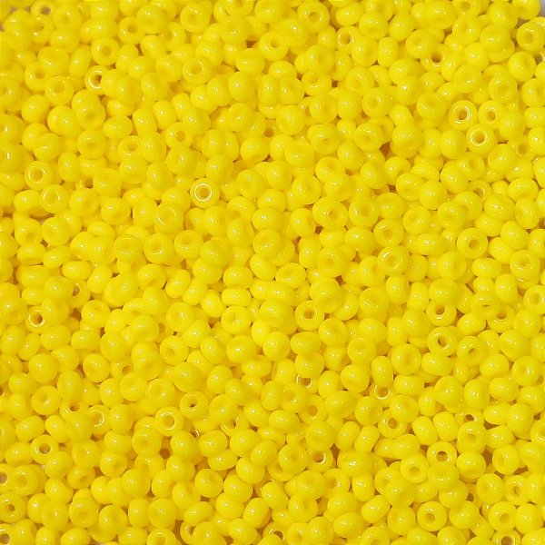 Miçanga Jablonex Amarelo 6/0