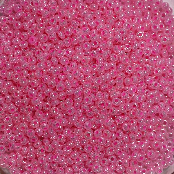 Miçanga Jablonex Rosa Perolado 0/9