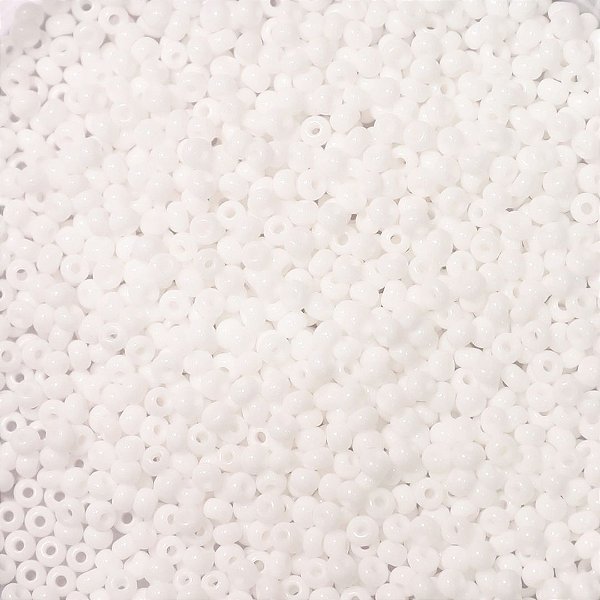 Miçanga Jablonex Branco 0/9