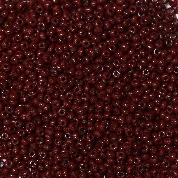 Miçanga Jablonex Marrom Café Leitoso 0/9