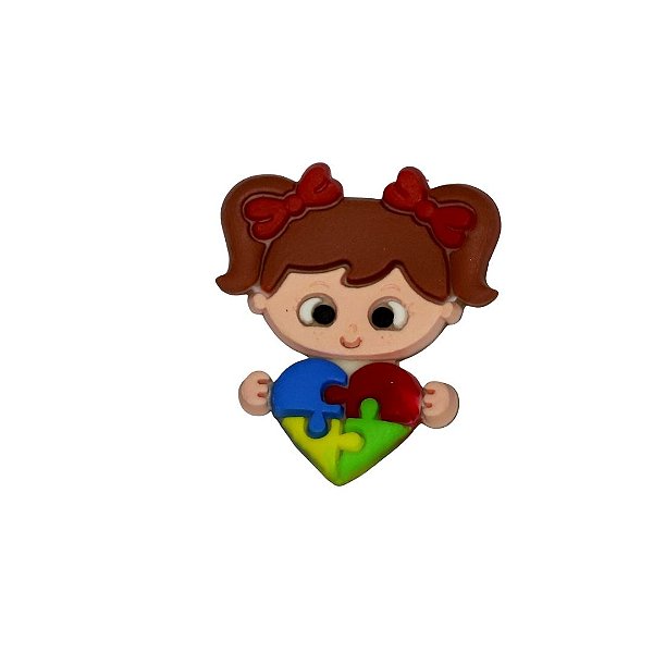 Aplique Emborrachado Autismo