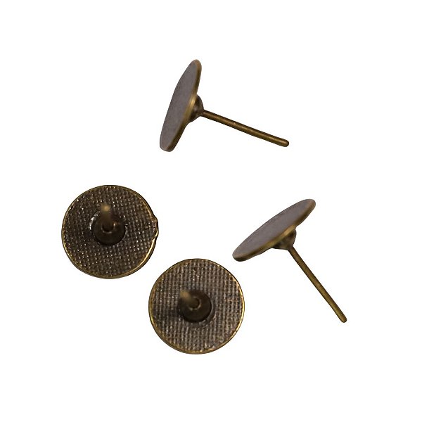 Base para Brinco de Colagem Ouro Velho