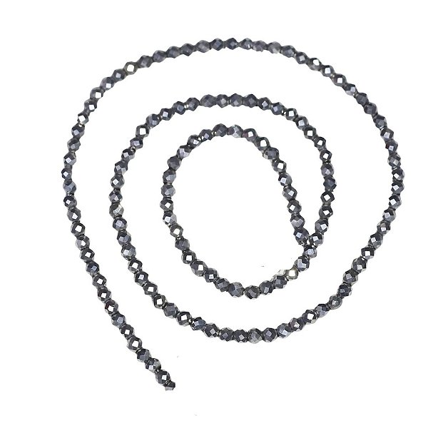 Cristal Bolinha 0,3mm Prata