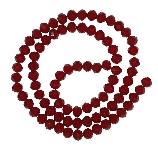 Cristal 0,6mm Vermelho Leitoso