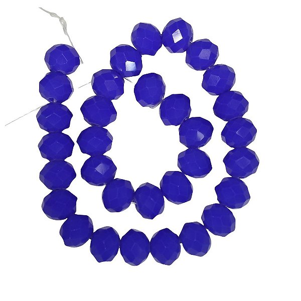 Cristal 1,0mm Azul Escuro Leitoso