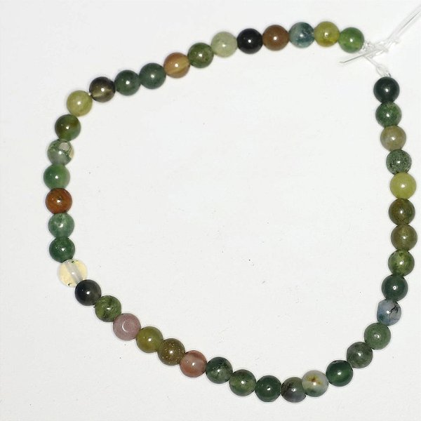 Pedra Natural Ágata da Índia 0,4mm