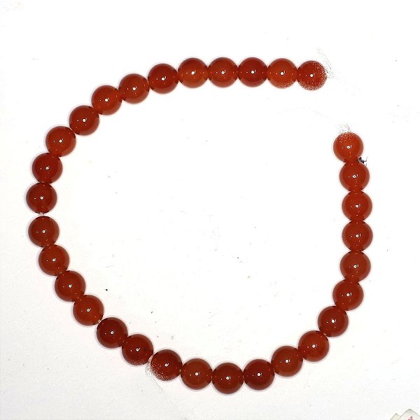 Pedra Natural Cornalina 0,6mm