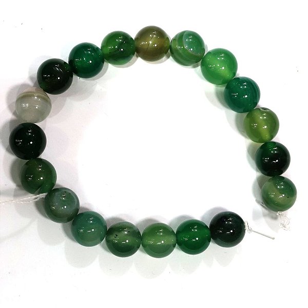 Pedra Natural Ágata Verde 1,0mm