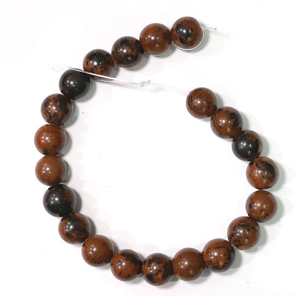 Pedra Natural Obsidiana Marrom 1,0mm