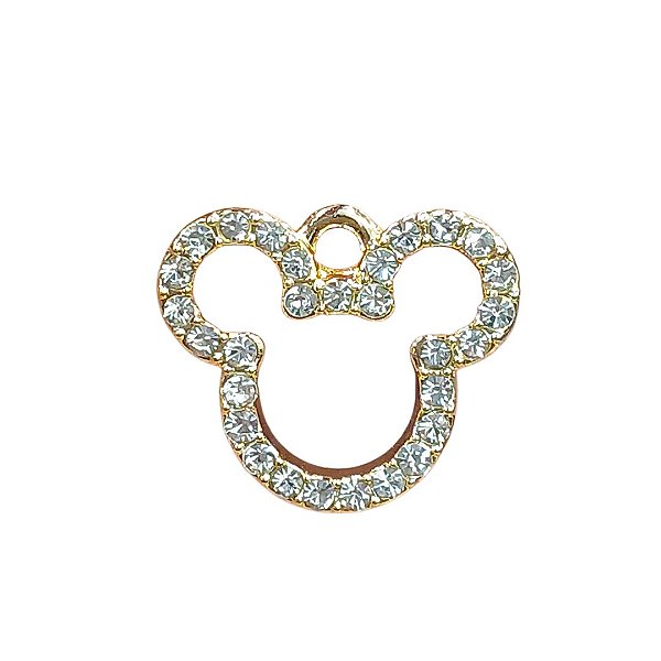 Pingente do Mickey com Strass