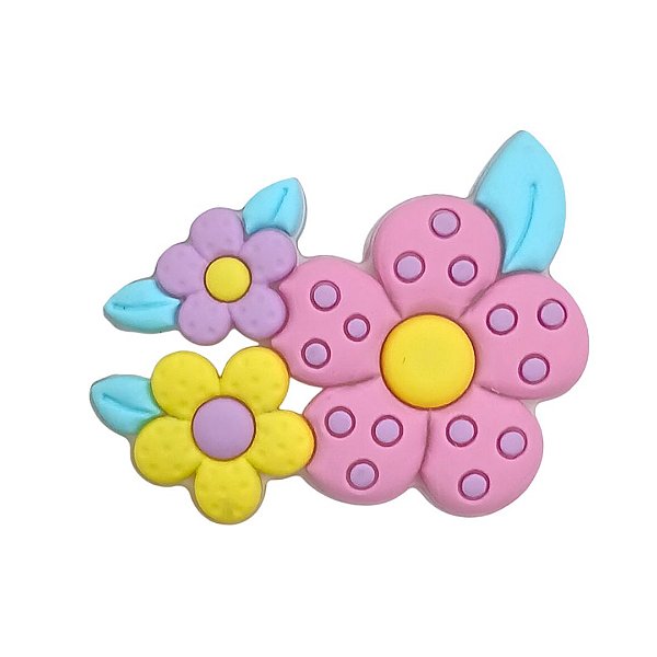 Aplique Emborrachado de Flor