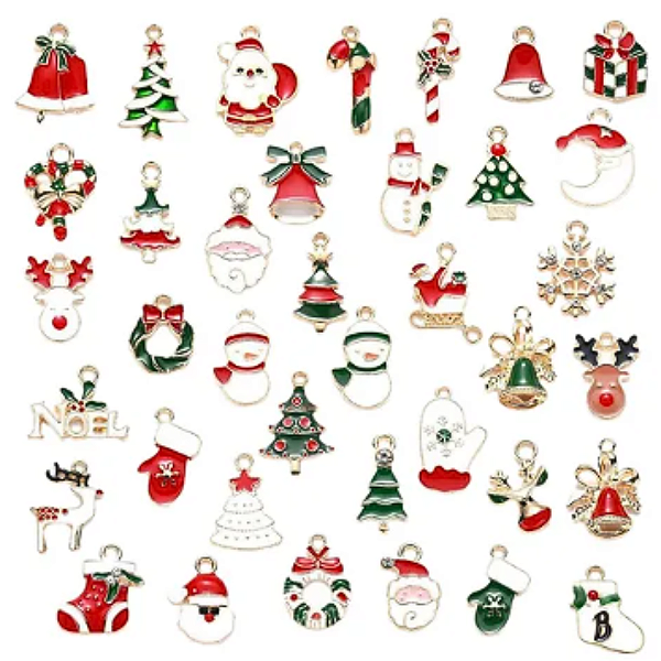 Pingentes de Natal (5 unidades)