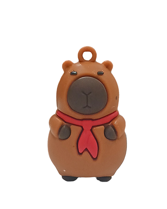 Pingente para Chaveiro Capivara