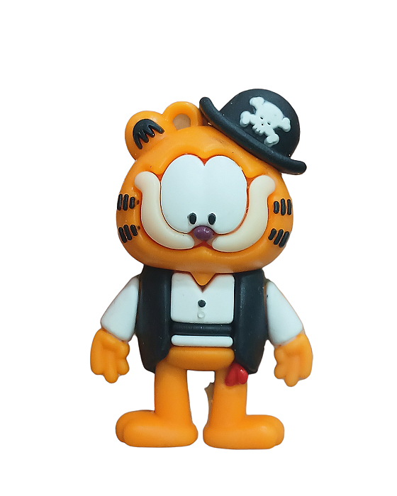 pingente para chaveiro Garfield