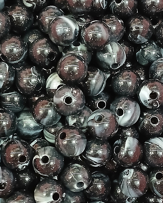 Bola de Resina Mesclada 8mm