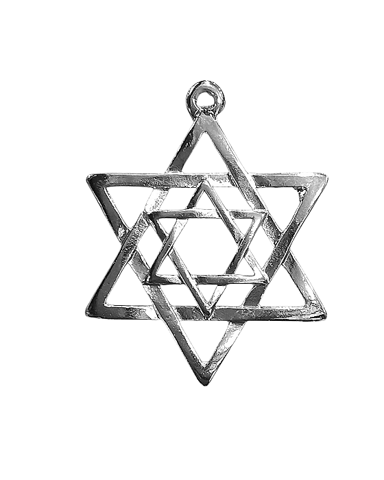 Pingente de Estrela de Davi