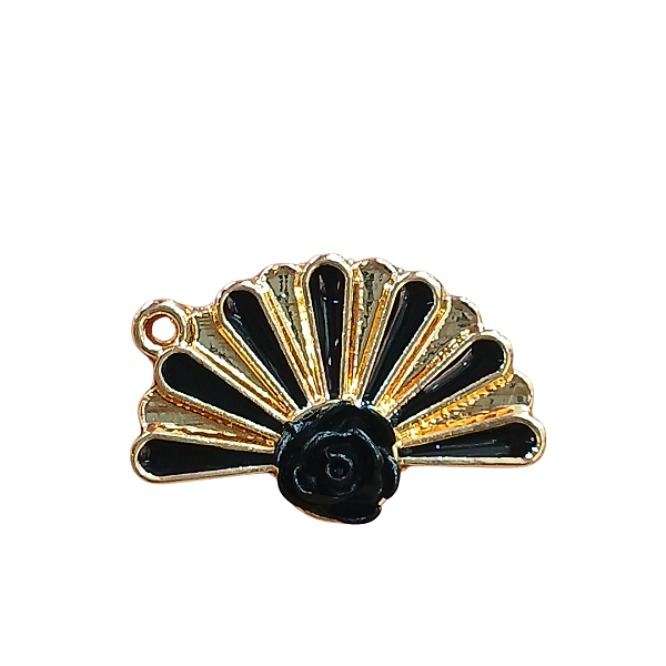 Pingente de Leque Resinado