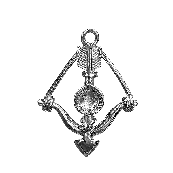 Pingente de Arco e Flecha