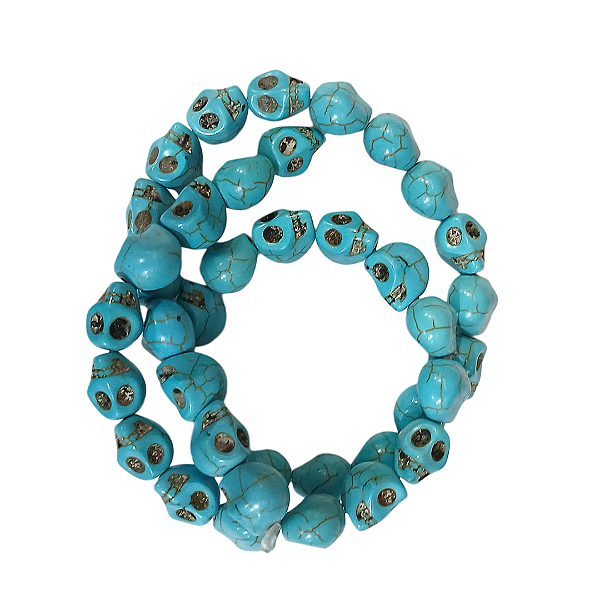 Caveira de Howlita 1.0 cm