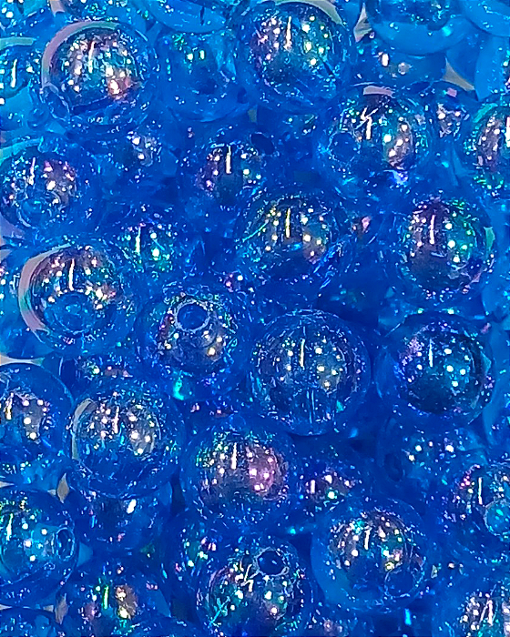 Bola de Sabão Azul Transparente Boreal 8mm