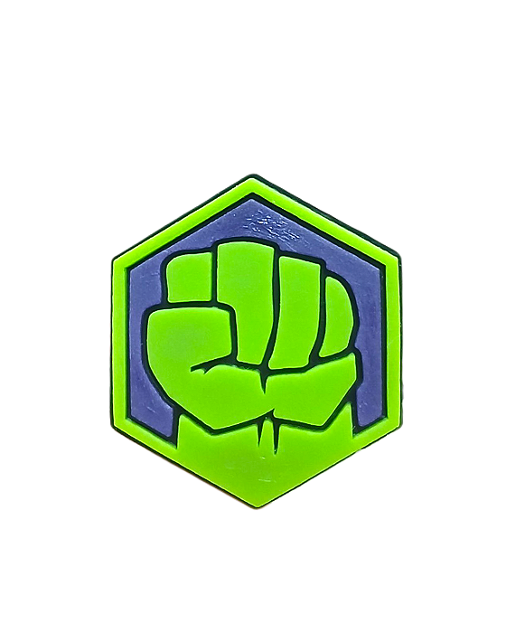 Aplique Emborrachado do Huck