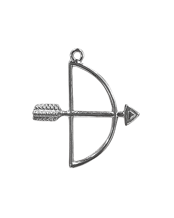 Pingente de Arco e Flecha