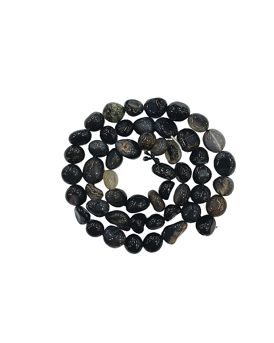 Pedra Rolada Ágata Preta