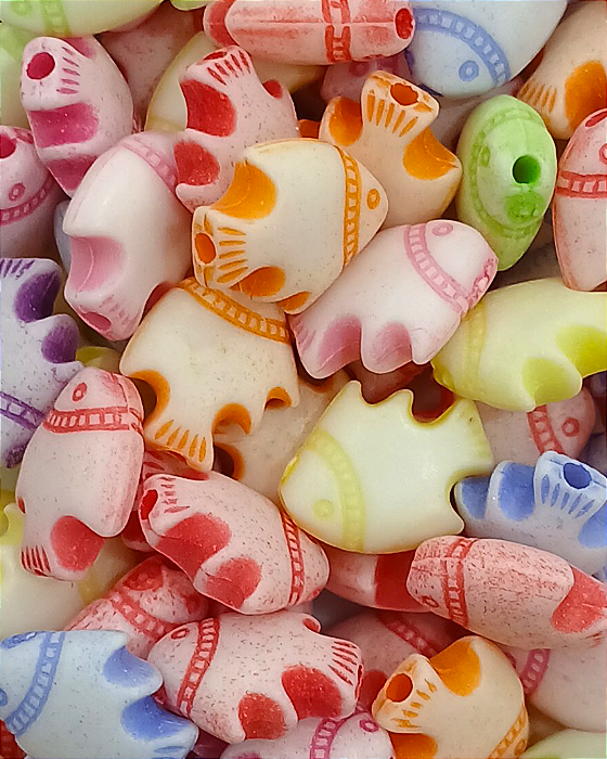 Miçangas Divertidas de Peixe