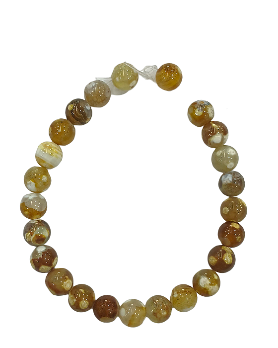 Pedra Natural Ágata Botswana 8mm