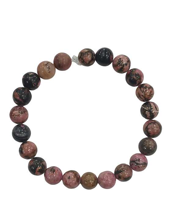 Pedra Natural Rodonita 8mm